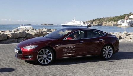 Tesla Model S prueba en Ibiza 01