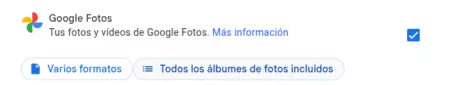 Google Fotos Exportar