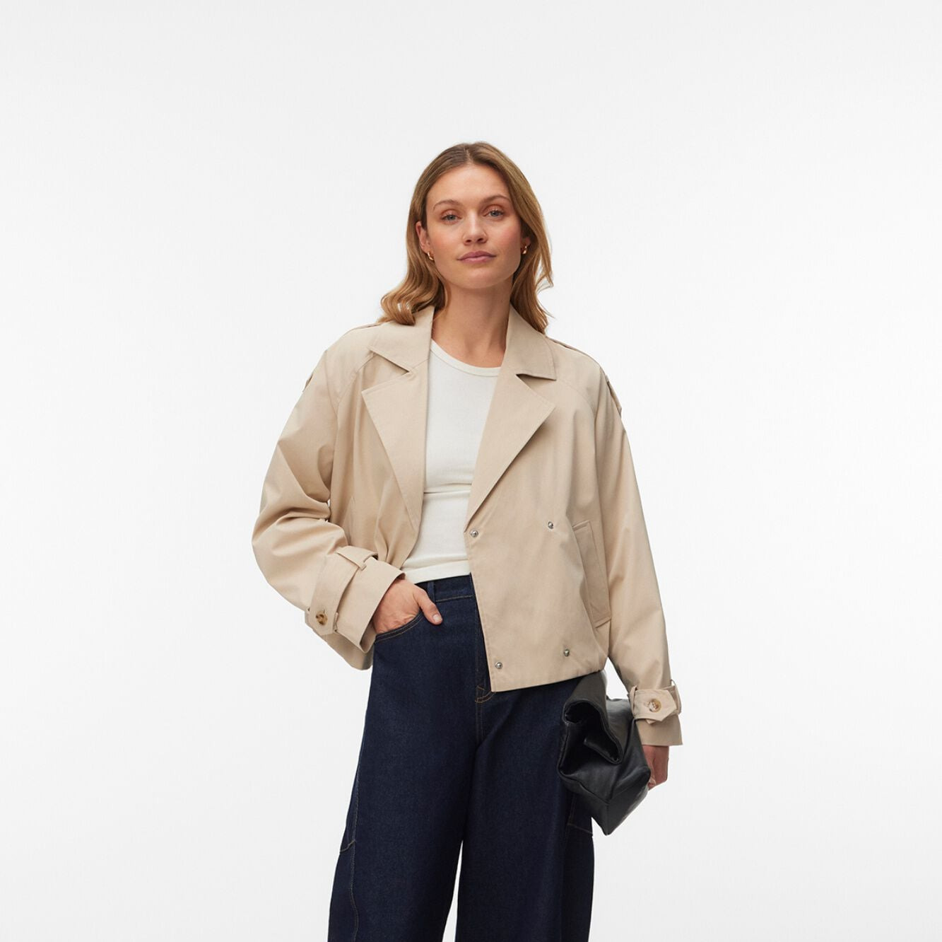  Vero Moda
Trench corto con solapa