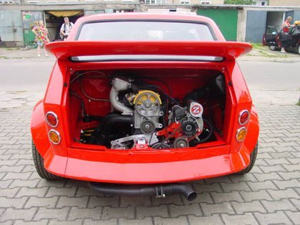 Un Fiat 126 de 250 CV
