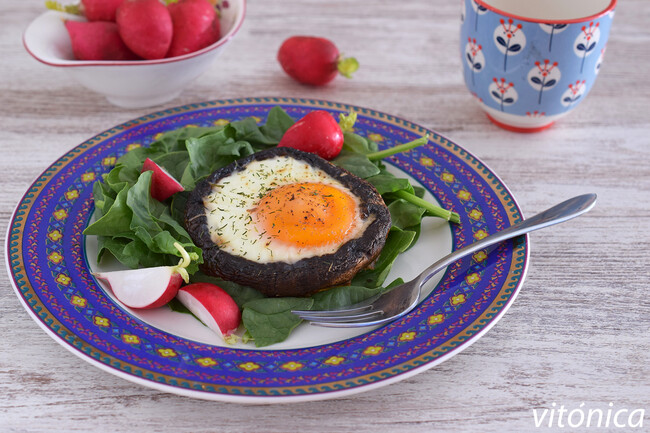 Portobello con Huevo