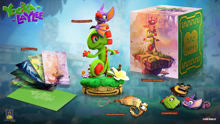 Yooka-Laylee anuncia su Collector-Boxie, un bundle para coleccionistas al que sólo le falta el propio juego