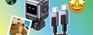 Este es el combo perfecto de UGREEN: cargador robot de 65W y cable USB-C de 140W desde 280 pesos gracias al Prime Day 2025 