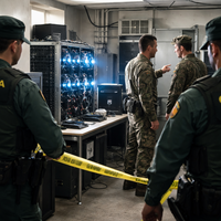 Sancionado un capitán del Ejército que permitió instalar un ordenador en una base militar de Zaragoza para minar criptomonedas 