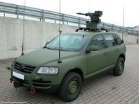 Volkswagen Touareg militar
