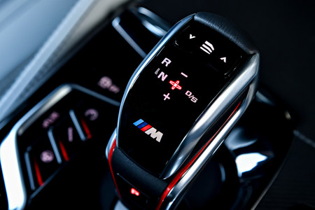 BMW M5 2018 selector cambio
