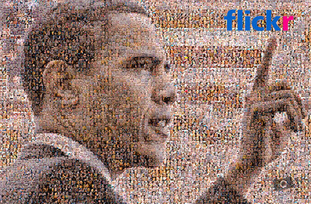 Barack Obama, su carrera presidencial en flickr