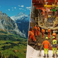 Los Alpes tienen un nuevo coloso: un túnel de 57 kilómetros para viajar en tren de Milán a París en poco menos de 4 horas