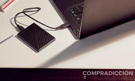 Si tu portátil tiene muy poca capacidad de almacenamiento este Western Digital My Passport de 1 TB te lo soluciona por apenas 54 euros en Amazon