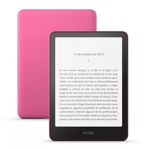 Amazon Kindle Paperwhite (última generación) | Nuestro Kindle más rápido, con una nueva pantalla sin reflejos y semanas de batería | 16 GB | Con publicidad | Frambuesa