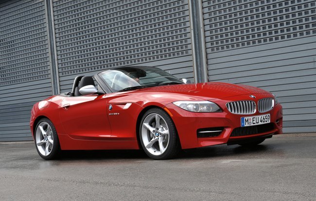 BMW Z4 rojo