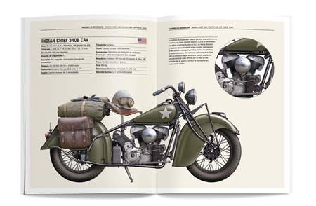 Soldados en Motocicleta