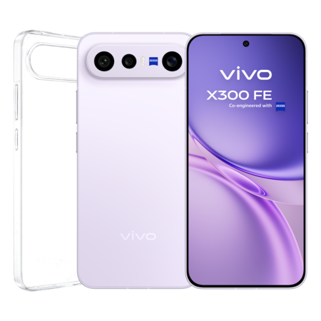 Vivo X300 Fe Mist Purple Combo Case