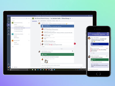 Microsoft lanza una versión gratuita Teams que compite directamente con Slack
