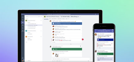 Microsoft lanza una versión gratuita Teams que compite directamente con Slack