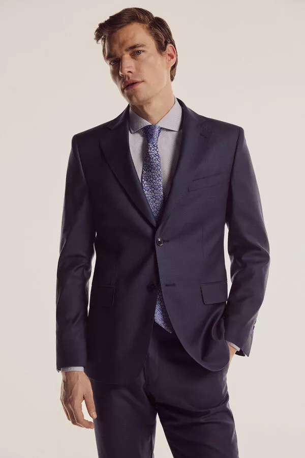 Americana tailored en ojo de perdiz