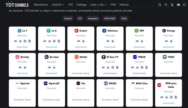Tdtchannels