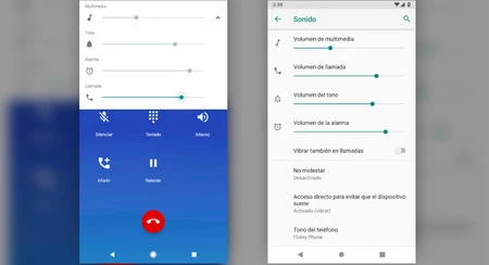 起源ごとに異なるボリューム