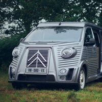Lo último de Citroën es esta original camper retro que rinde homenaje a las míticas Type H de la década de 1940