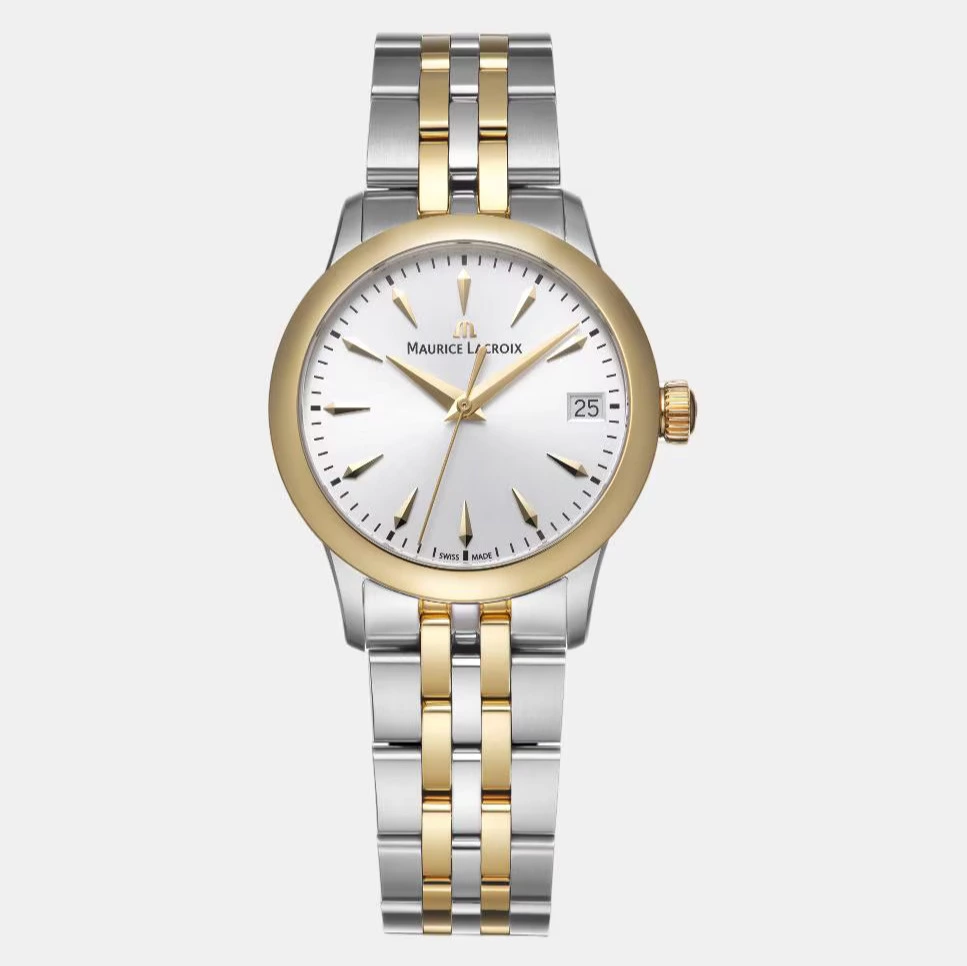 Maurice Lacroix - Reloj de mujer 1975 751006-PVY12-130-1 de acero.