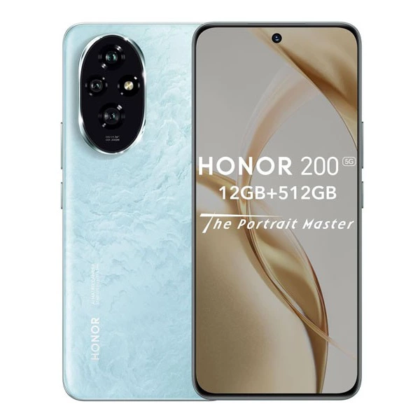 Honor 200-12GB RAM y 512GB de almacenamiento