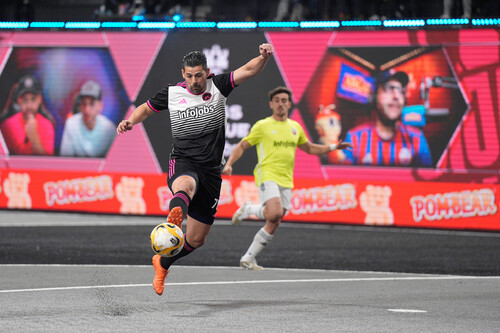 Nolito en su partido de Kings League