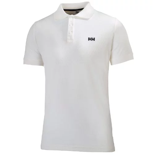 Helly Hansen Hombres Driftline Polo, Blanco, M