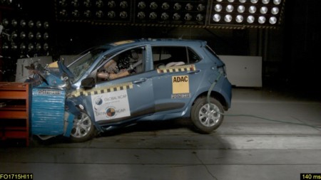 Al final no es tan seguro, el Hyundai Grand i10 reprueba los test de choque de Latin NCAP