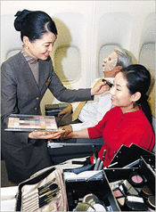 Aerolínea coreana ofrece tratamientos de belleza