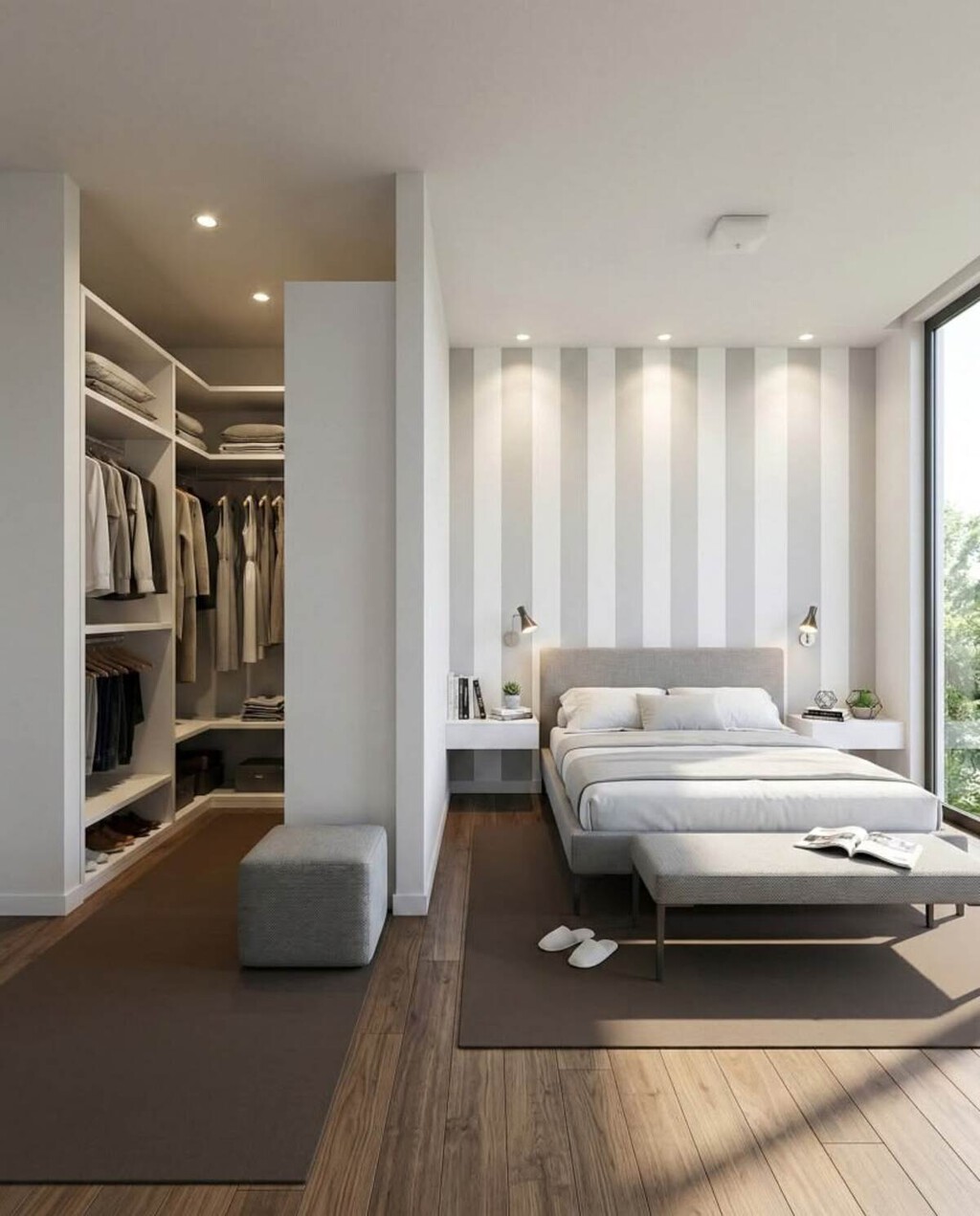 Vestidores estrechos: cómo aprovecharlos y optimizar este mínimo espacio en casa