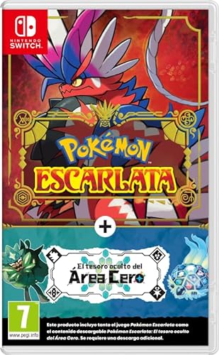 Pokémon Escarlata + Pack de expansión "El tesoro oculto del Area Cero"