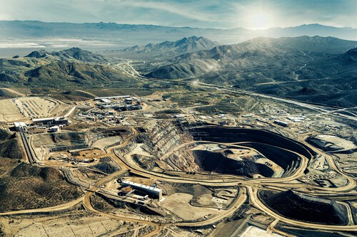 Mountain Pass Rare Earth Mine Processing Facility