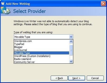 Windows Live Writer: la ayuda de Microsoft para bloggers