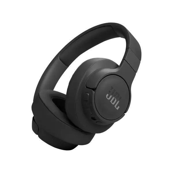 Auriculares inalámbricos - JBL Tune 777 NC, Cancelación ruido adaptativa, Autonomía 70h, Carga rápida, Negro