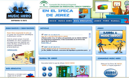 Music Hero: emprendedores jóvenes en Andalucía