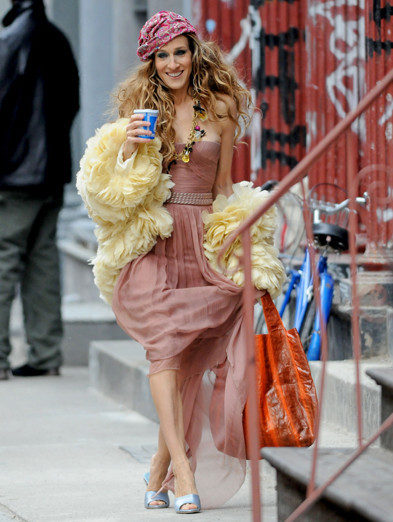 Foto de Más imágenes de Sarah Jessica Parker en el rodaje de la película de Sexo en Nueva York (4/5)