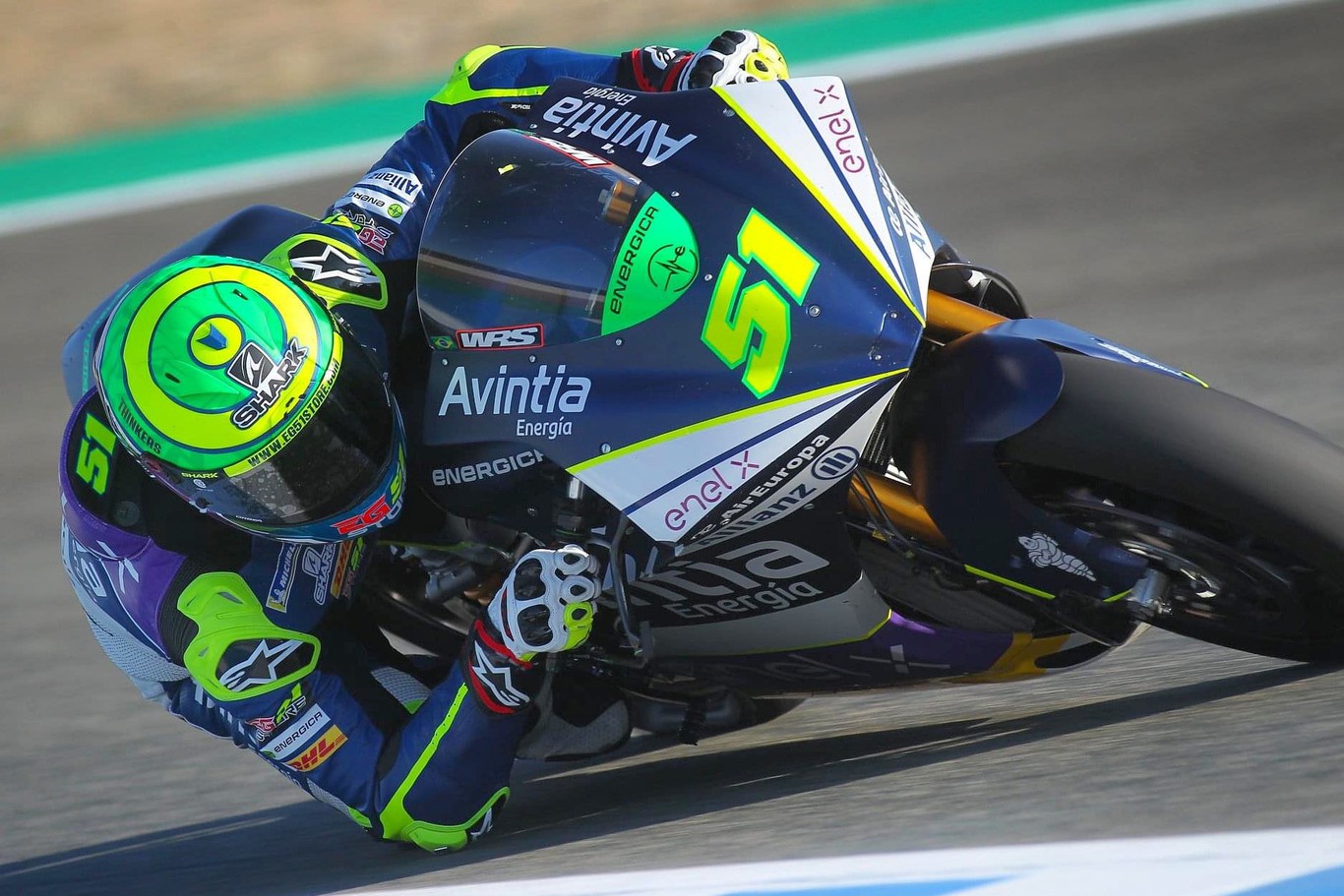 Eric Granado arrasa en la primera carrera de motos eléctricas de la nueva normalidad en Jerez
