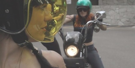 The Women's motorcycle exhibit, cómo se hizo la exposición de Lanakila MacNaughton