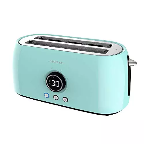 Cecotec Tostadora Digital ClassicToast 15000 Blue Extra Double. 1500 W