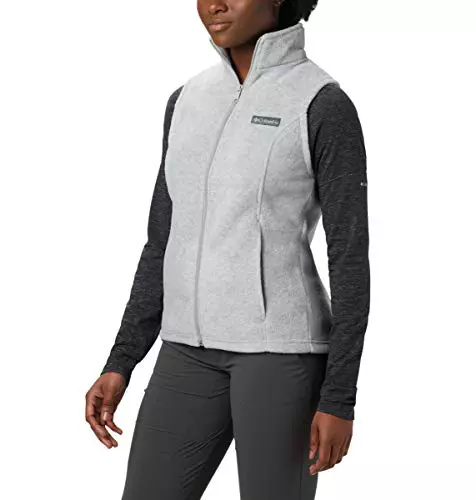 Columbia Mujer Chaqueta polar con cremallera, Benton Springs