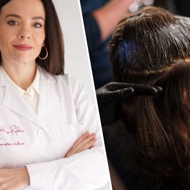 Helena Rodero, farmacéutica: "Al tapar las canas en casa no hay que arrastrar el producto, el tinte se tiene que depositar y saturar bien la raíz"