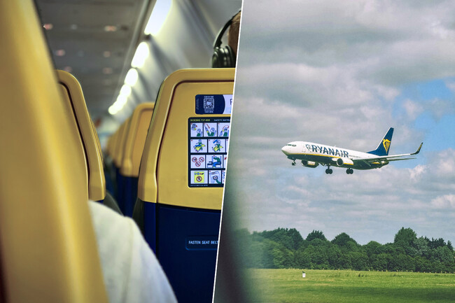 Ryanair Pasajero Cinturon De Seguridad