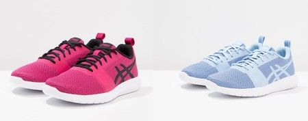 50% de descuento en Zalando en las zapatillas Asics Kanmei en fucsia y en azul: ahora cuestan 29,95 euros