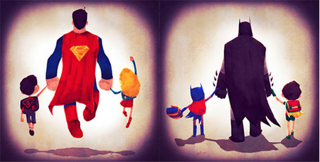 Super Man y Batman