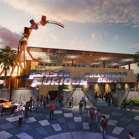 En la montaña rusa de Fast & Furious derraparemos en los coches de la saga cuando arranque motores en el parque de atracciones de Universal Studios Hollywood