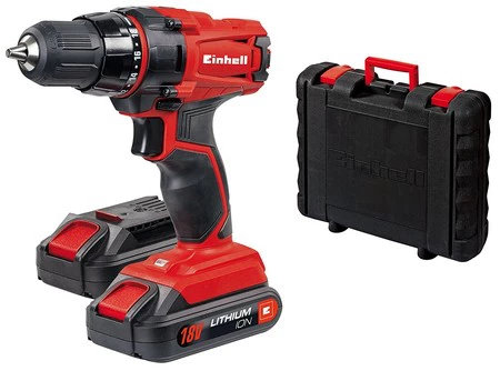 Por 56,90 euros podemos estrenar este taladro inalámbrico Einhell TC-CD 18-2 Li gracias a Amazon 