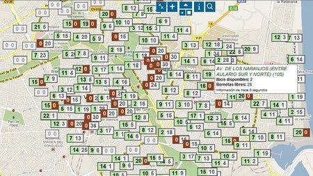 BiciValencia, aplicación con información sobre las bicicletas públicas