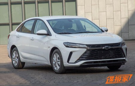 Chevrolet Cavalier Turbo 2023 aparece por primera vez en China estrenado rostro