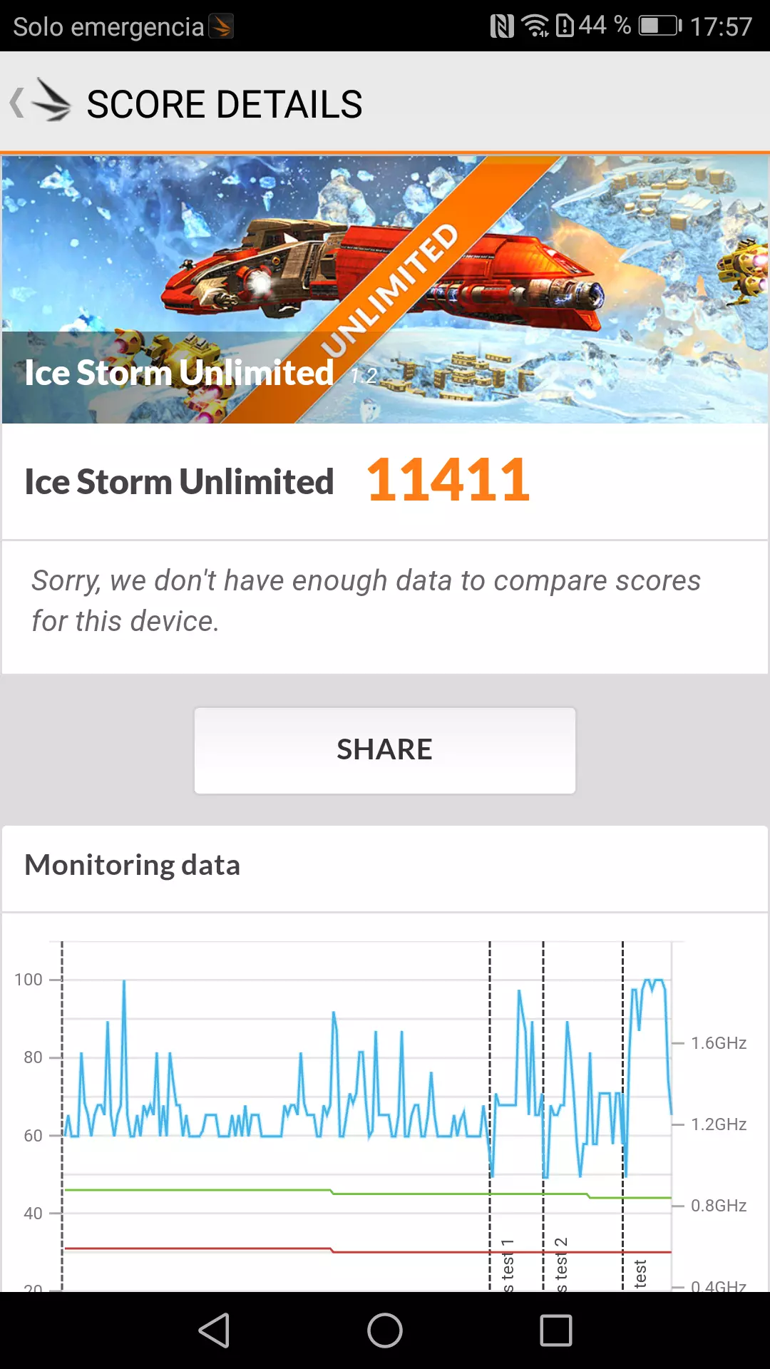 Foto de Benchmarks del Huawei P8 Lite 2017 (10/11)