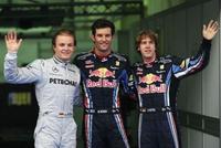 Mark Webber logra la pole sobre el diluvio de Sepang